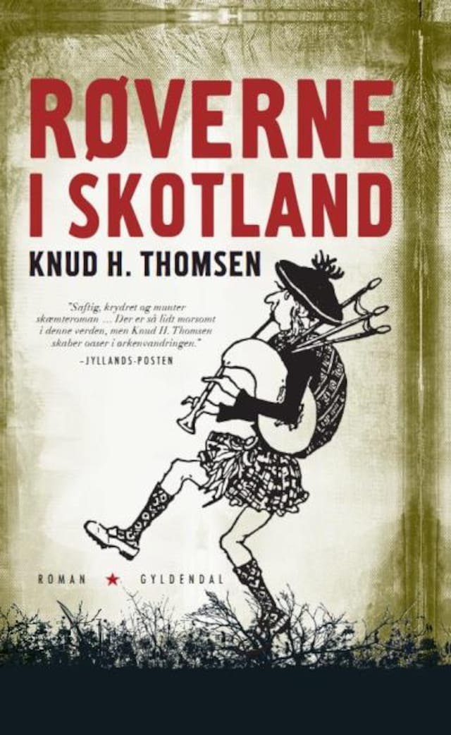 Book cover for Røverne i Skotland