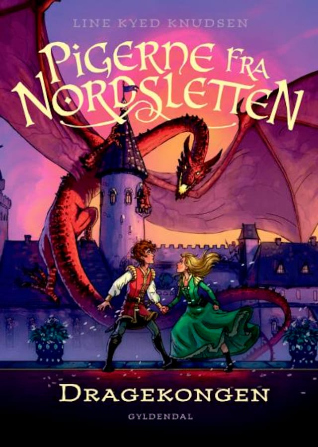 Book cover for Pigerne fra Nordsletten 5 - Dragekongen