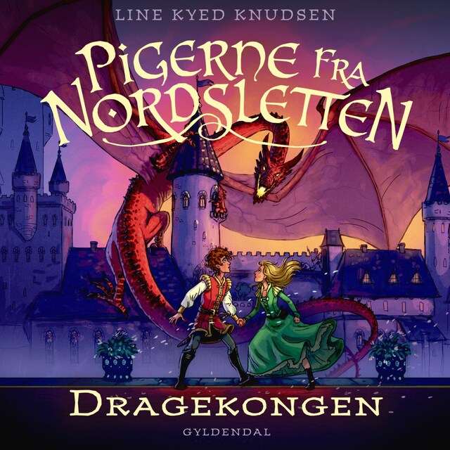 Buchcover für Pigerne fra Nordsletten 5 - Dragekongen