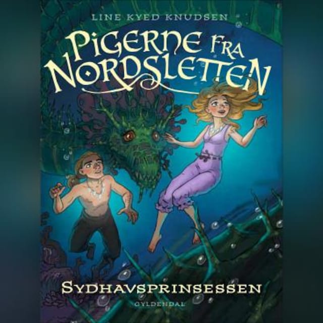 Book cover for Pigerne fra Nordsletten 4 - Sydhavsprinsessen