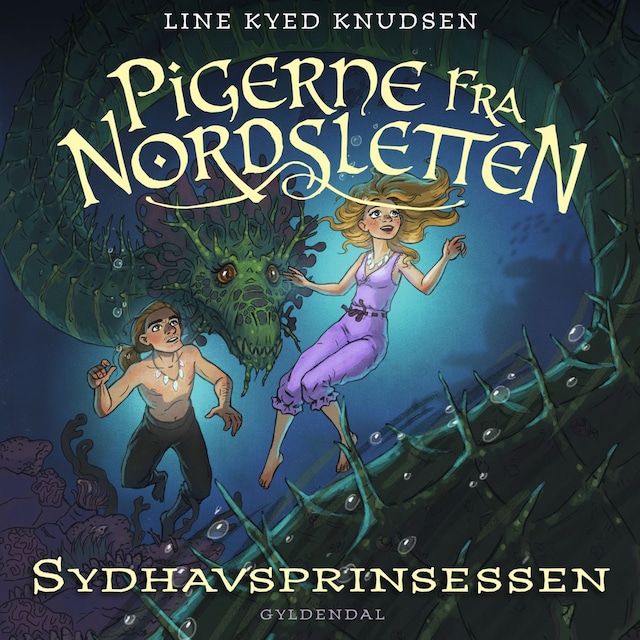 Book cover for Pigerne fra Nordsletten 4 - Sydhavsprinsessen