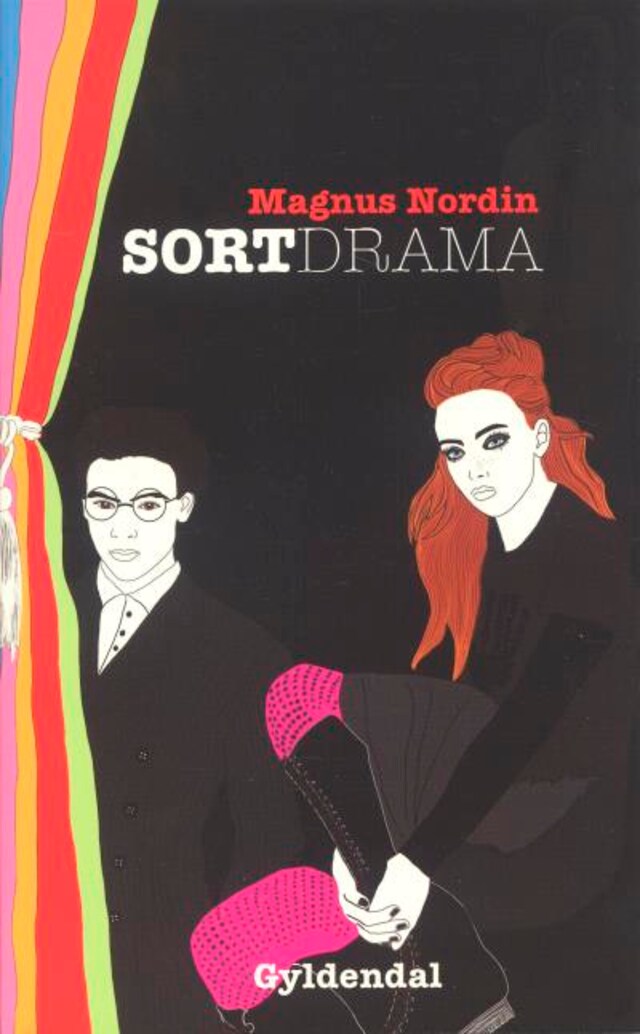 Book cover for Sort drama