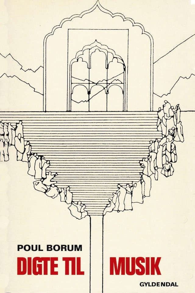 Okładka książki dla Digte til musik