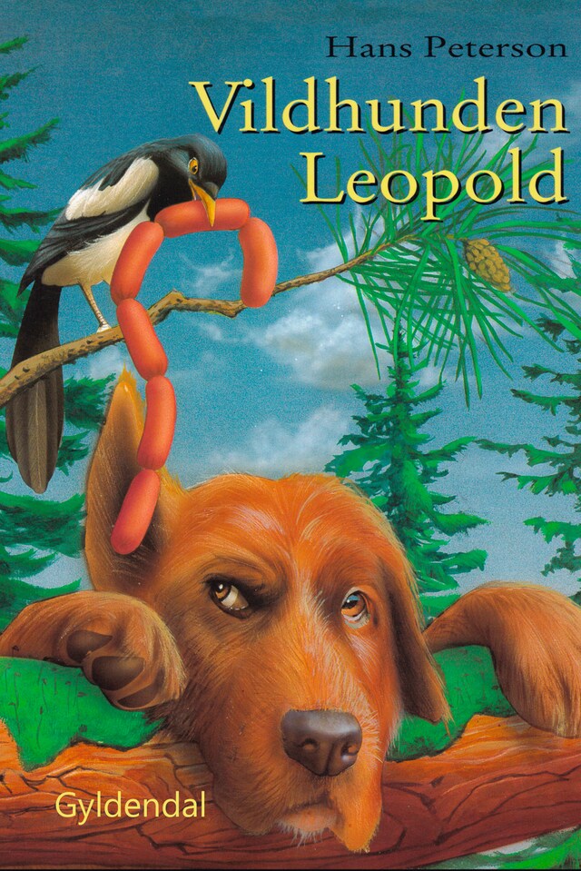 Portada de libro para Vildhunden Leopold