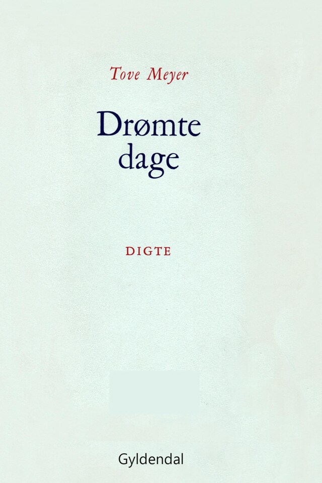 Book cover for Drømte dage