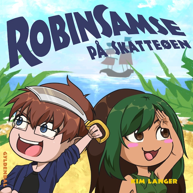Book cover for RobinSamse på Skatteøen