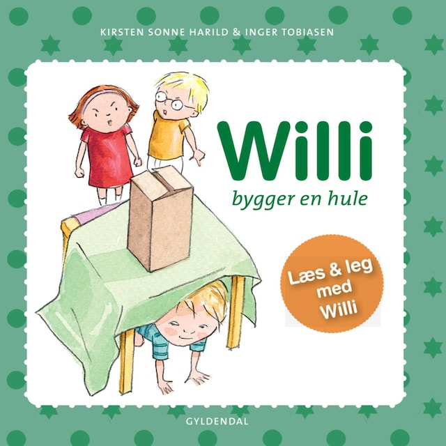 Book cover for Willi bygger en hule