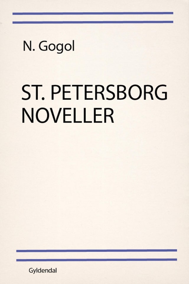 Book cover for St. Petersborg noveller