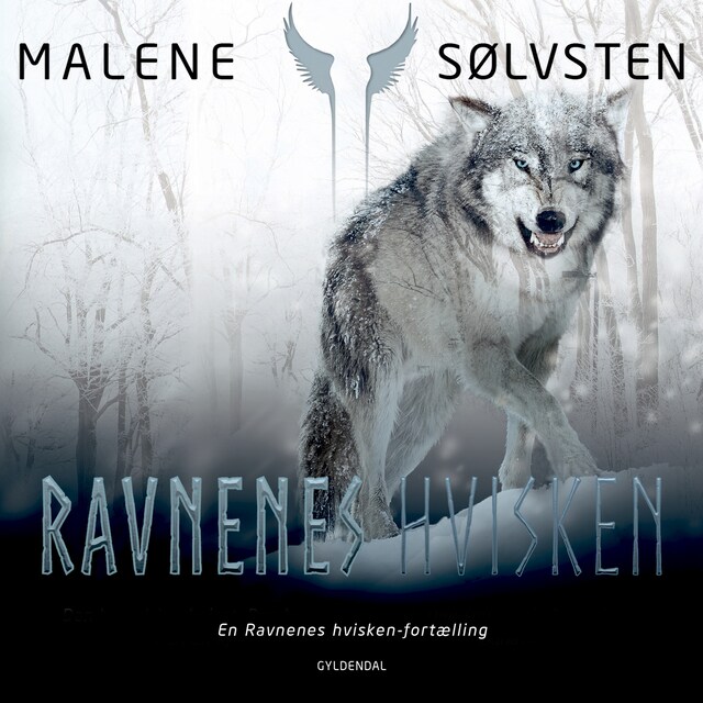 Book cover for Ravnenes hvisken - bog 3