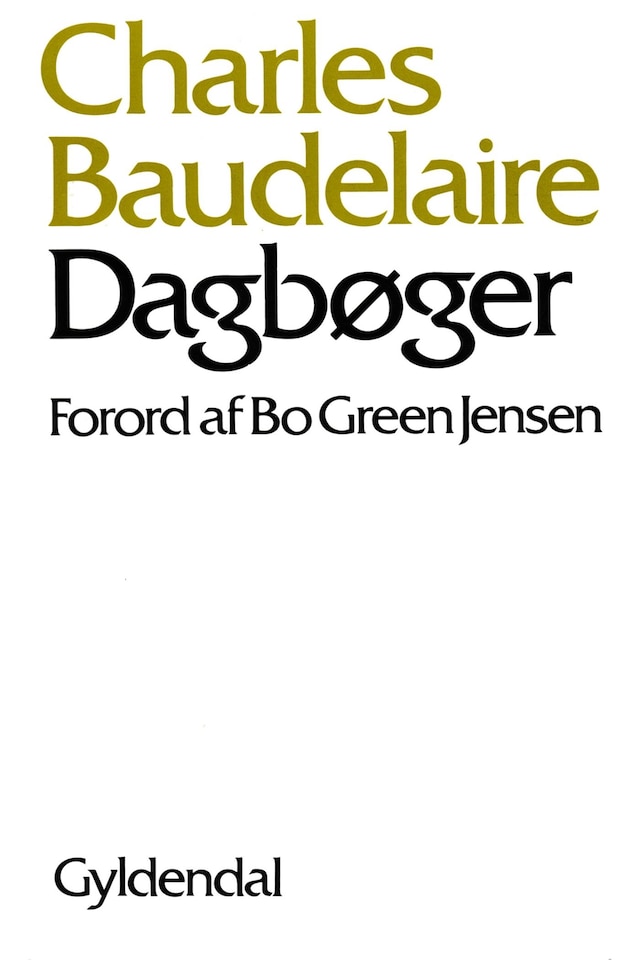 Book cover for Dagbøger