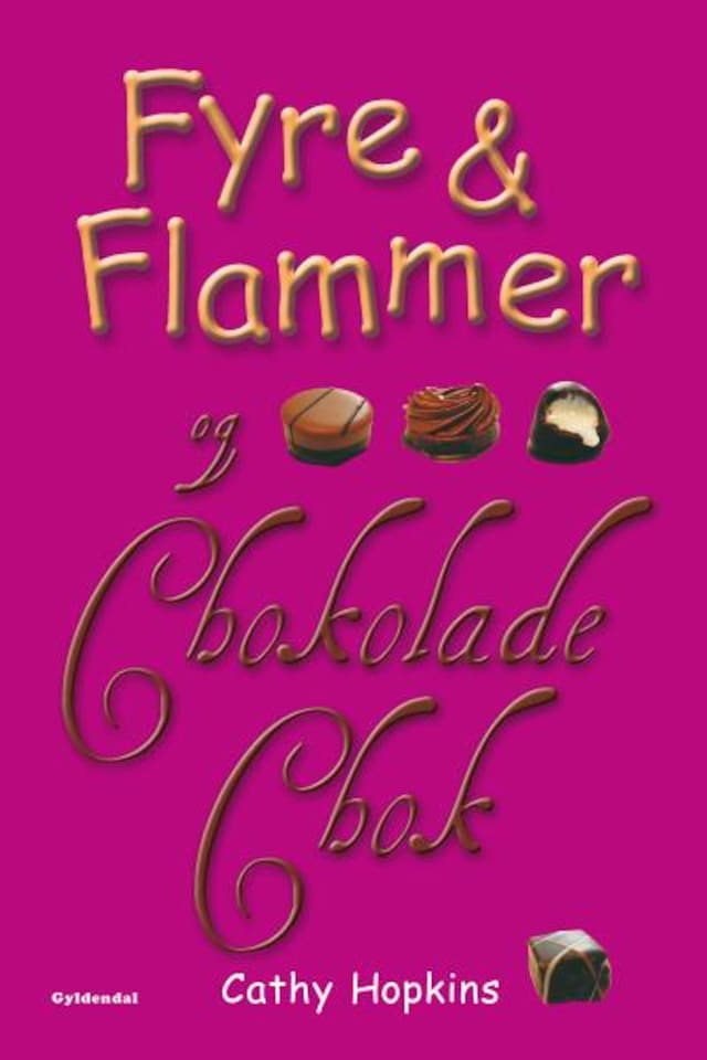 Okładka książki dla Fyre & Flammer 10 - Fyre & Flammer og chokoladechok