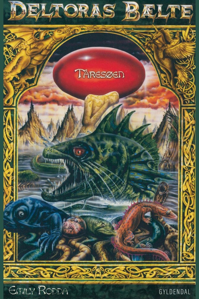 Book cover for Deltoras bælte 2 - Tåresøen