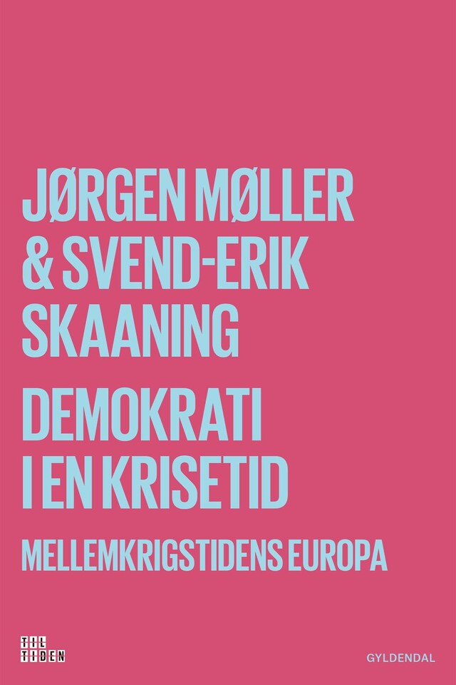 Book cover for Demokrati i en krisetid