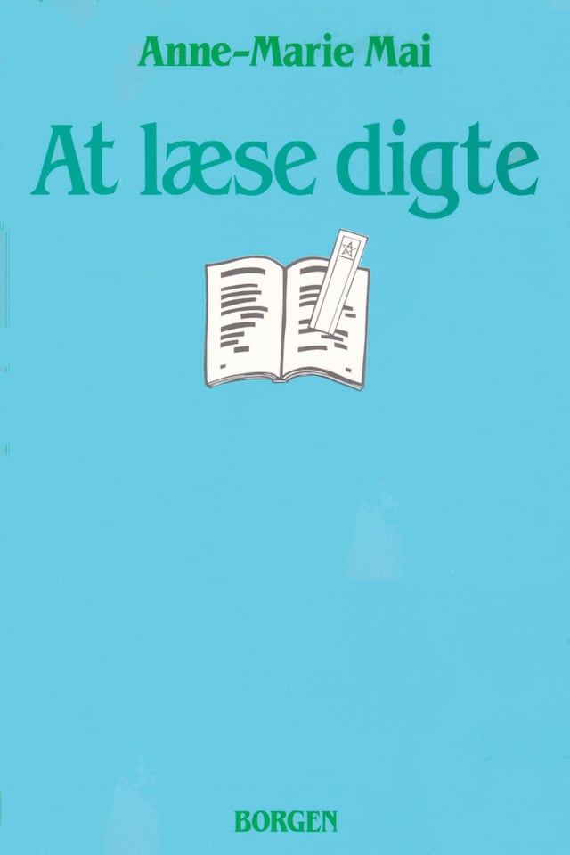 Buchcover für At læse digte