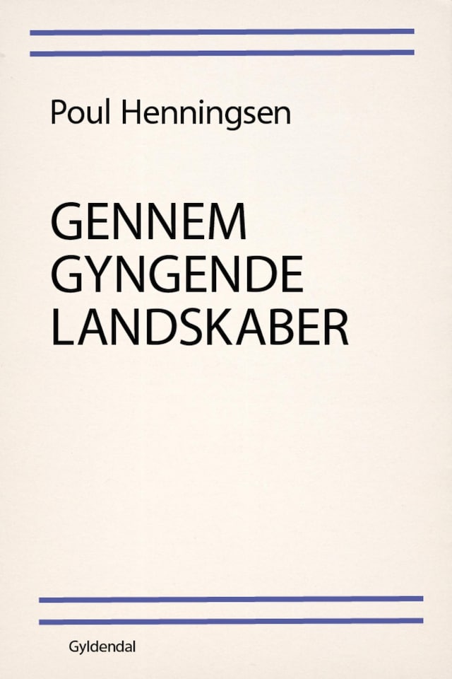 Book cover for Gennem gyngende landskaber