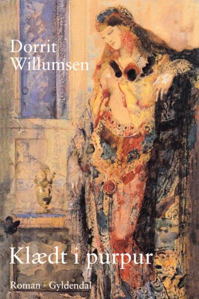 Book cover for Klædt i purpur