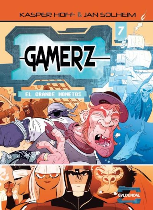 Boekomslag van Gamerz 7 - El Grande Monetos