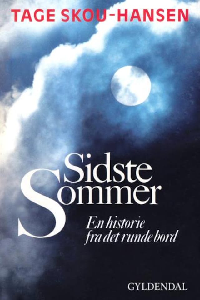 Book cover for Sidste sommer