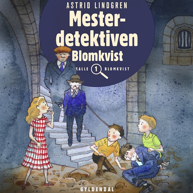 Kirjankansi teokselle Mesterdetektiven Blomkvist