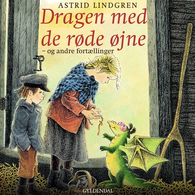 Portada de libro para Dragen med de røde øjne og andre fortællinger