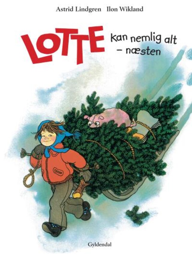 Book cover for Lotte kan nemlig alt - næsten