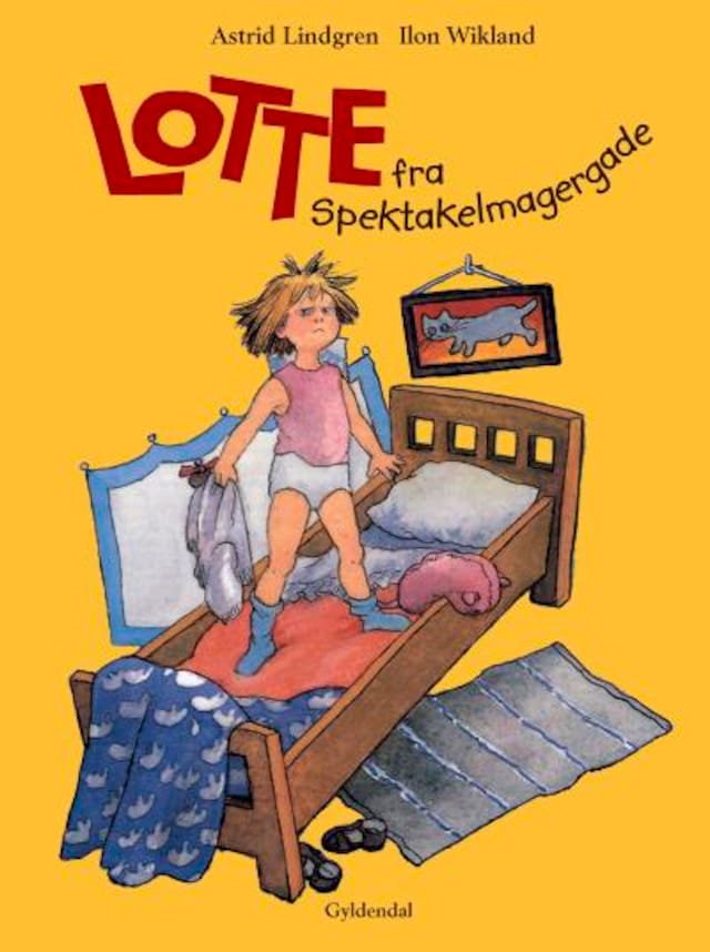 Book cover for Lotte fra Spektakelmagergade