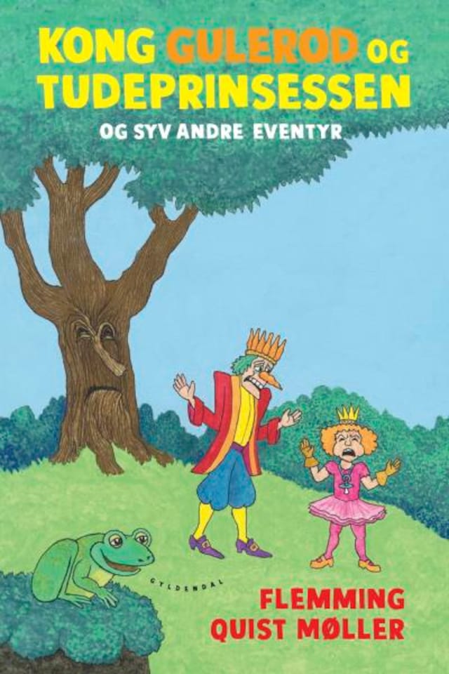 Boekomslag van Kong Gulerod og Tudeprinsessen og 7 andre eventyr