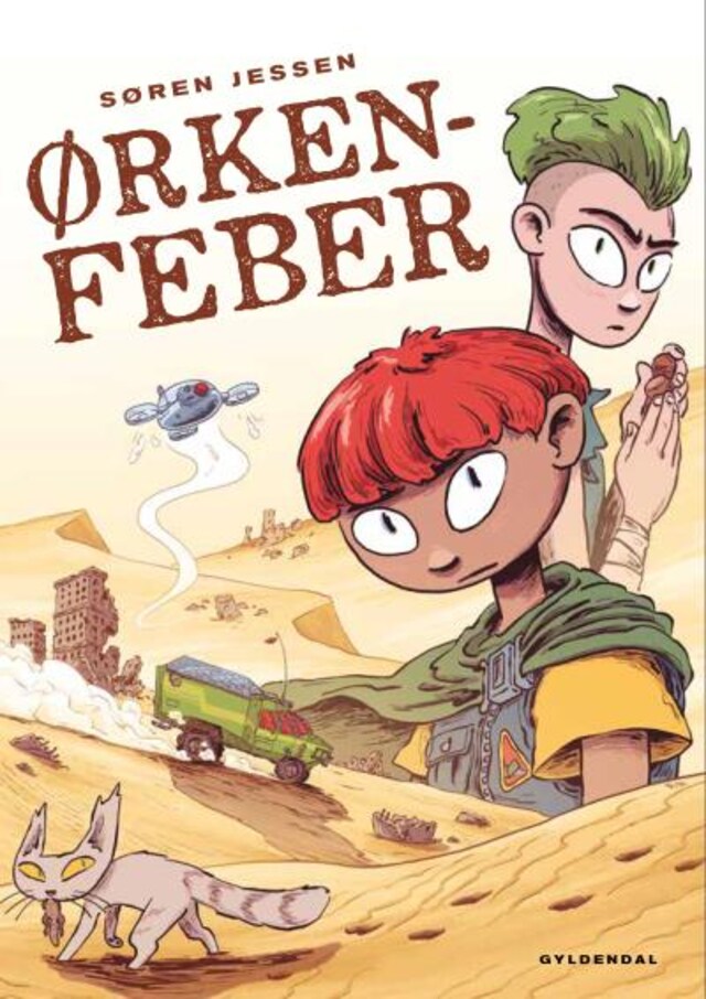 Book cover for Ørkenfeber