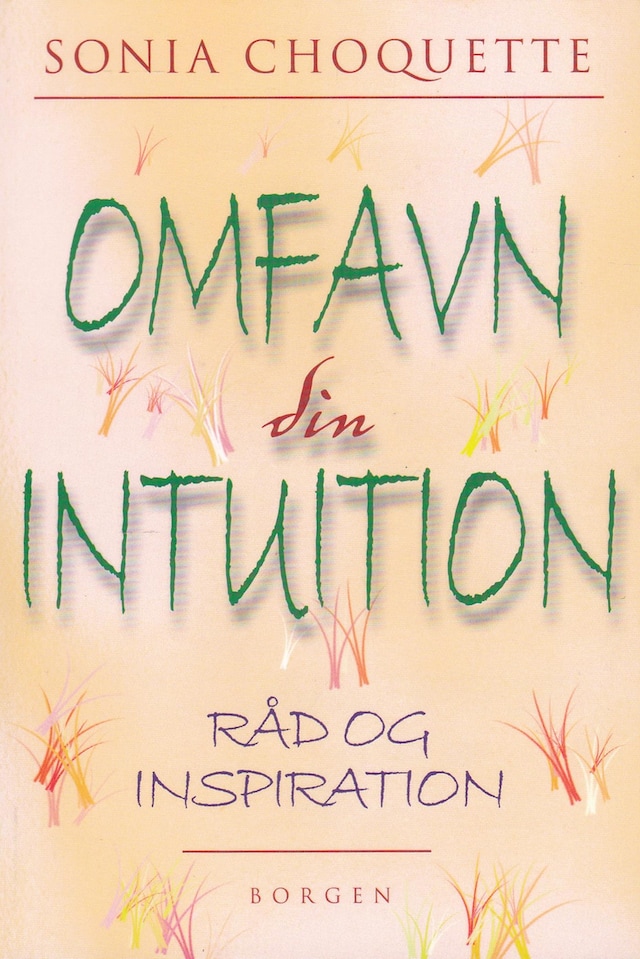 Portada de libro para Omfavn din intuition