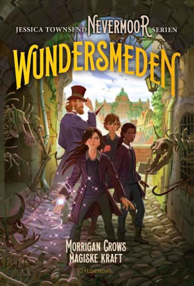 Boekomslag van Nevermoor 2 - Wundersmeden. Morrigan Crows hemmelige kraft