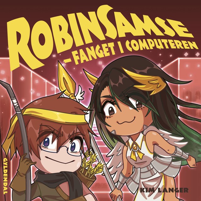 Boekomslag van Robinsamse - fanget i computeren