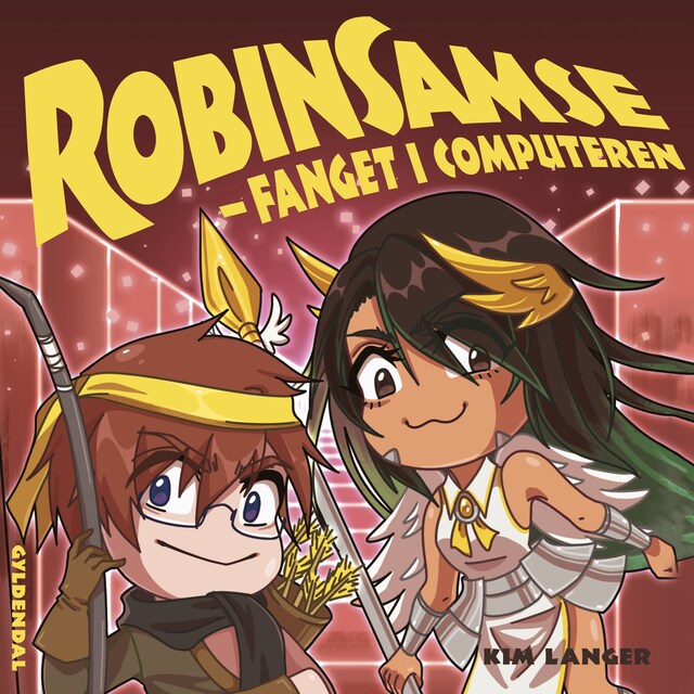 Buchcover für Robinsamse - fanget i computeren