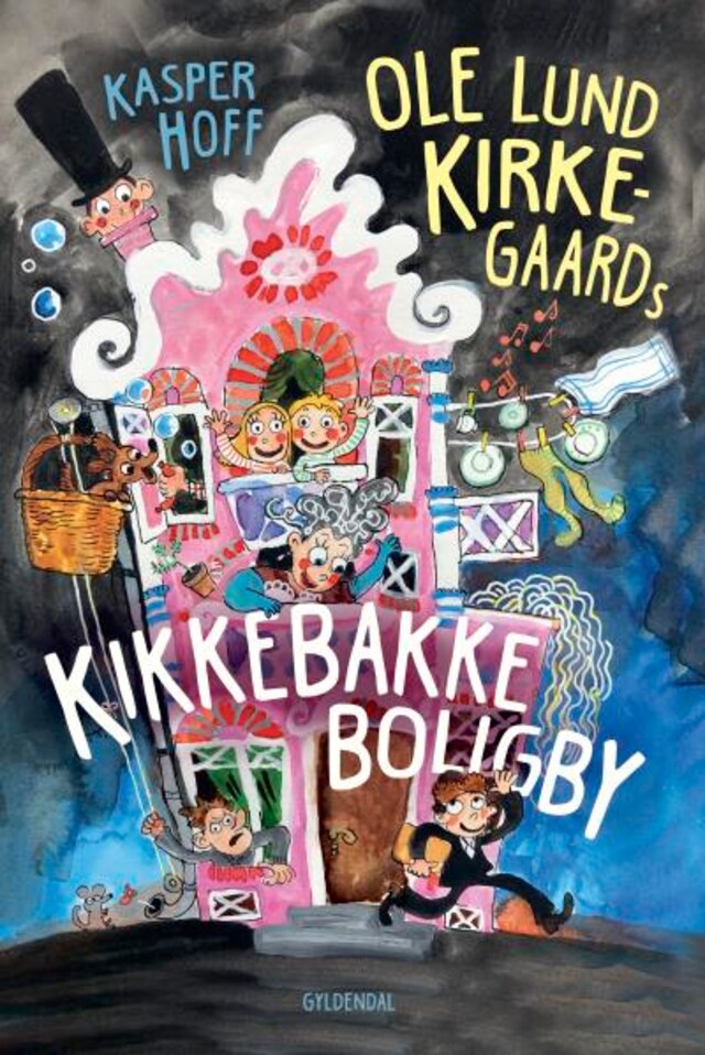 Book cover for Ole Lund Kirkegaards Kikkebakke Boligby