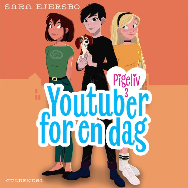 Book cover for Pigeliv 3 - Youtuber for en dag