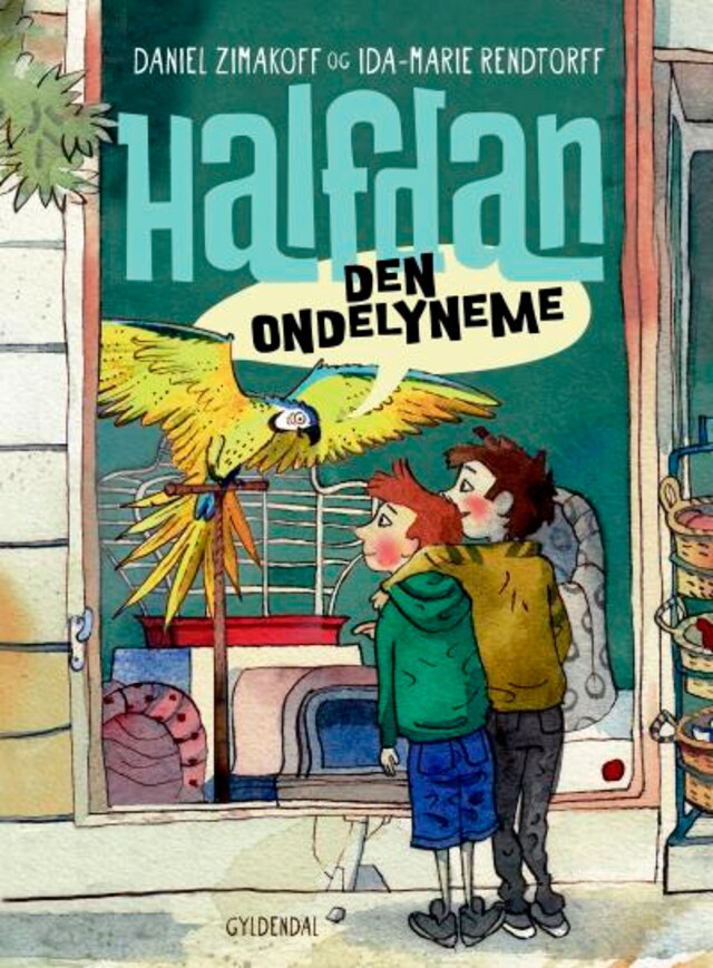 Buchcover für Halfdan 1 - Den ondelyneme