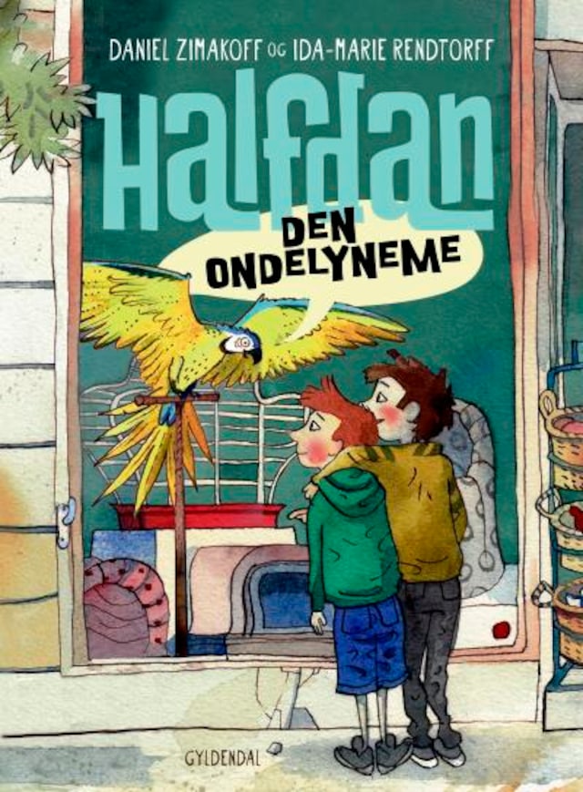 Boekomslag van Halfdan 1 - Den ondelyneme