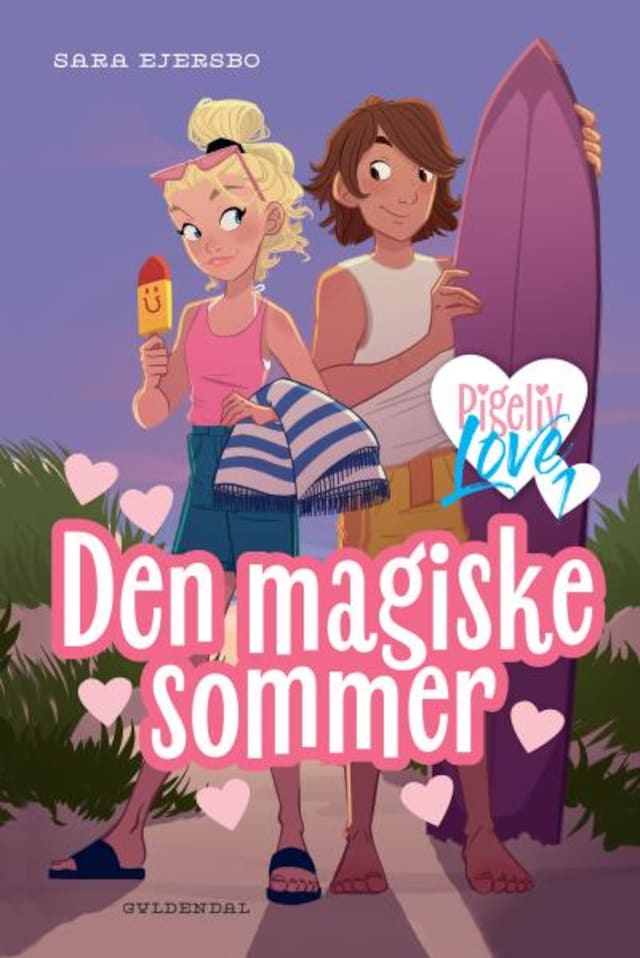 Book cover for Pigeliv LOVE 1 - Den magiske sommer