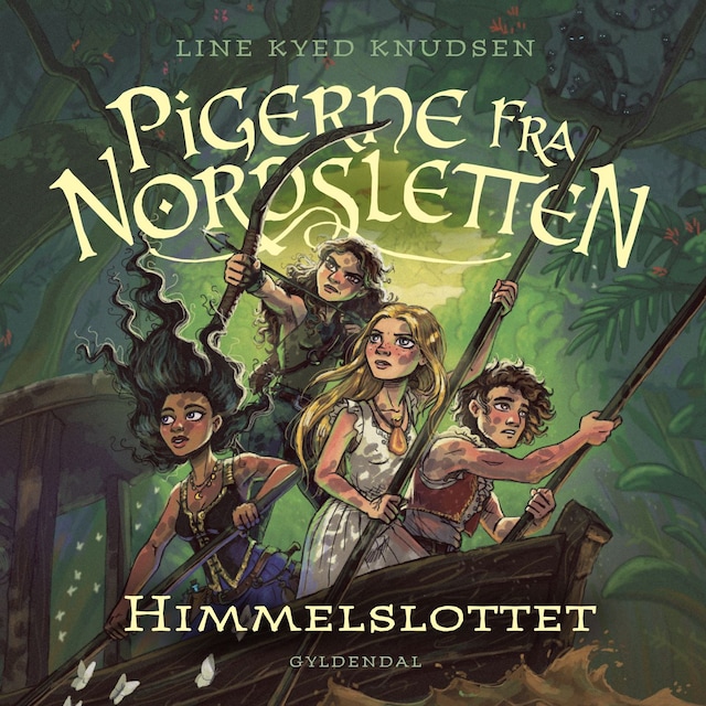 Book cover for Pigerne fra Nordsletten 6 - Himmelslottet