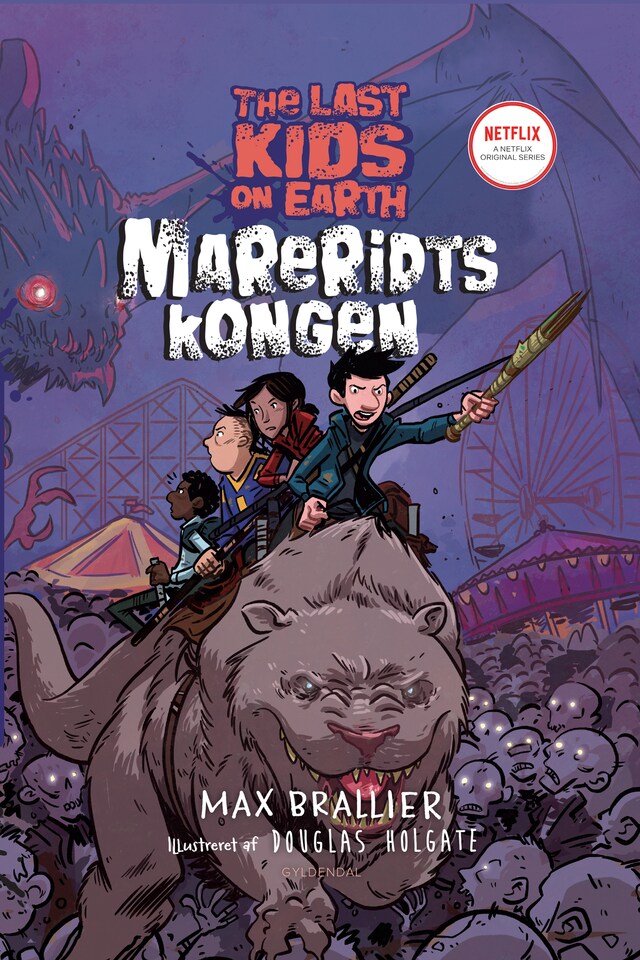 Kirjankansi teokselle The Last Kids on Earth 3 - Mareridtskongen
