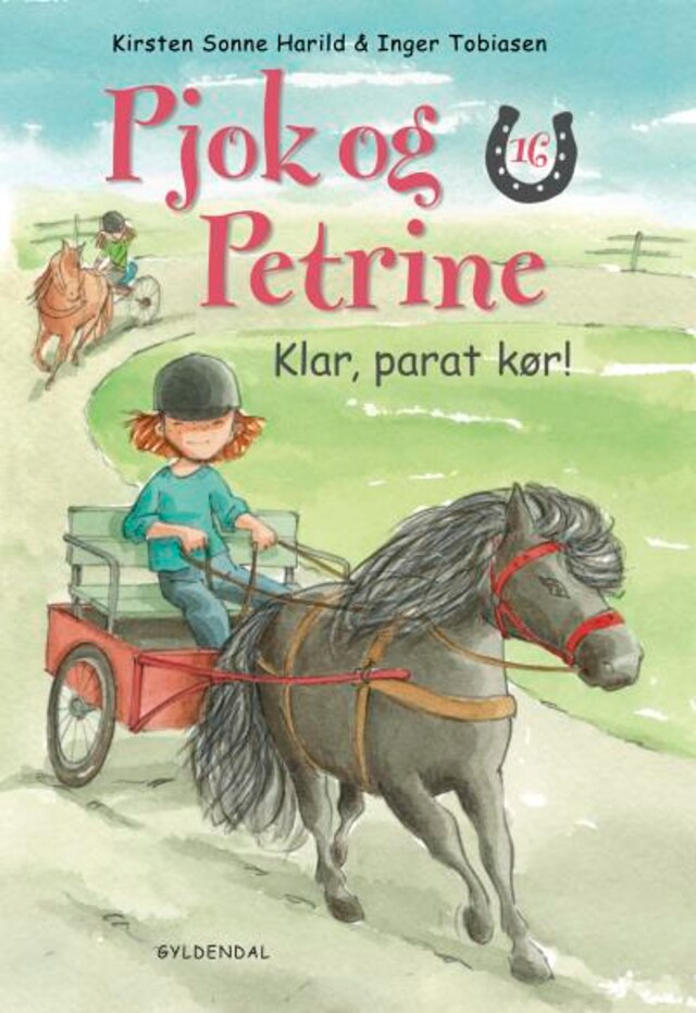 Boekomslag van Pjok og Petrine 16 - Klar, parat, kør!