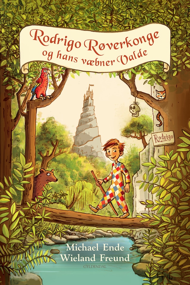 Book cover for Rodrigo Røverkonge og hans væbner Valde