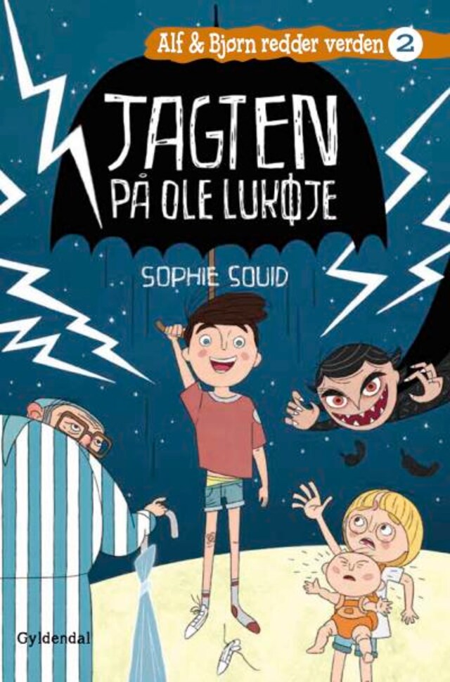 Okładka książki dla Alf og Bjørn redder verden 2 - Jagten på Ole Lukøje
