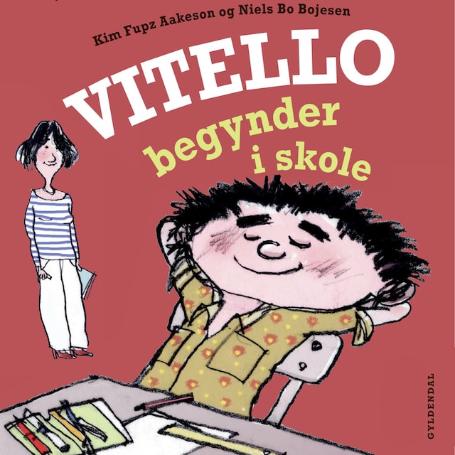Book cover for Vitello begynder i skole