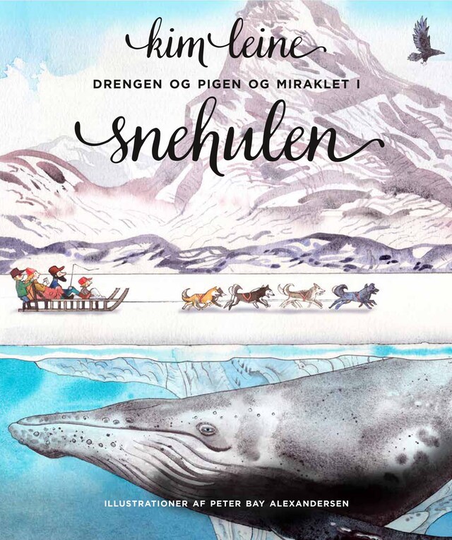 Copertina del libro per Drengen og pigen og miraklet i snehulen