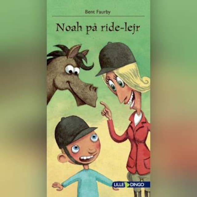 Buchcover für Noah på ride-lejr