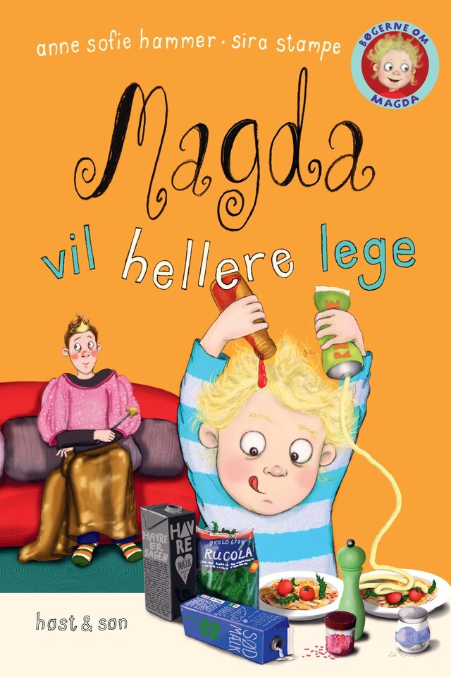 Book cover for Magda vil hellere lege