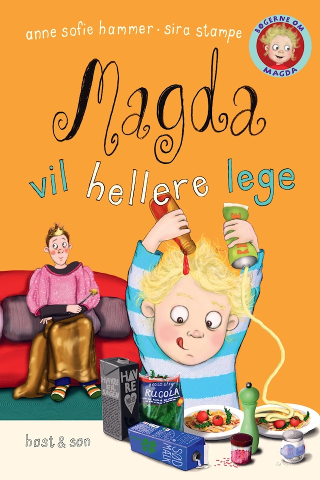 Couverture de livre pour Magda vil hellere lege