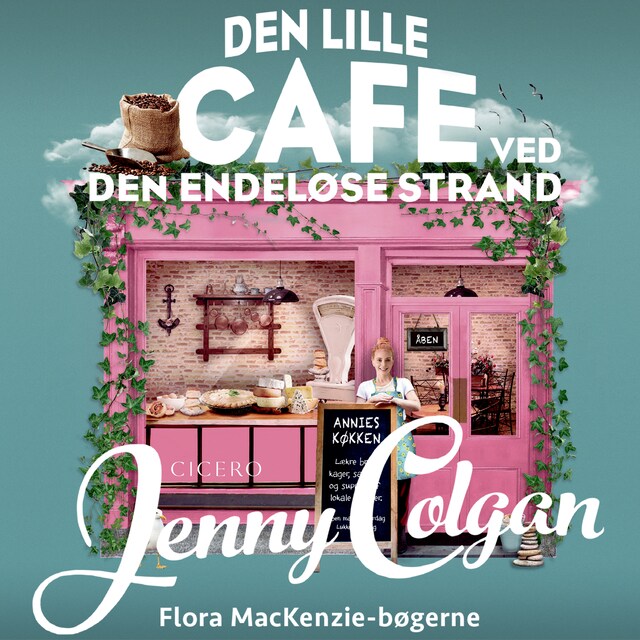 Bokomslag för Den lille cafe ved den endeløse strand