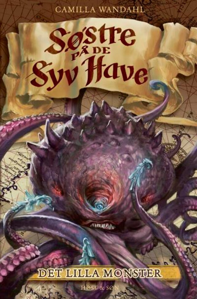 Copertina del libro per Søstre på De Syv Have (5). Det Lilla Monster