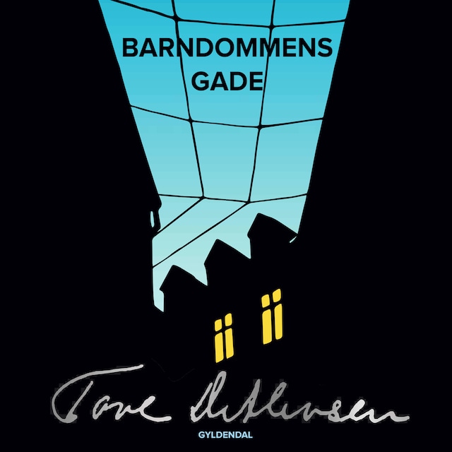 Kirjankansi teokselle Barndommens gade